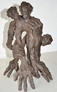 ALERTE Jean-Pierre Horiot Terre cuite sculpture