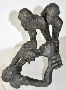 BASTON sculpture Jean-Pierre Horiot